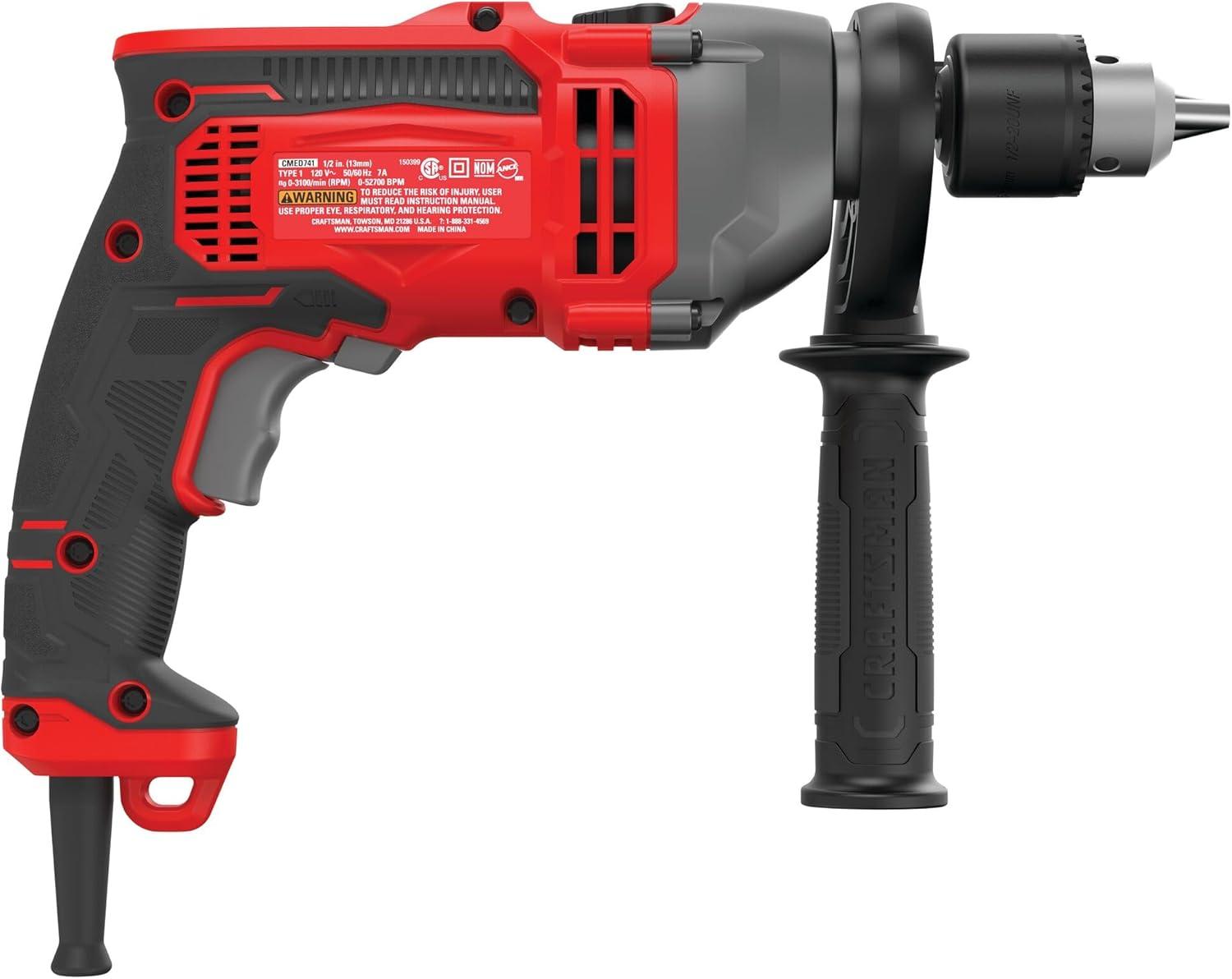 image:imageCRAFTSMAN 12in Hammer Drill 7 Amp CMED741Hammer Drill