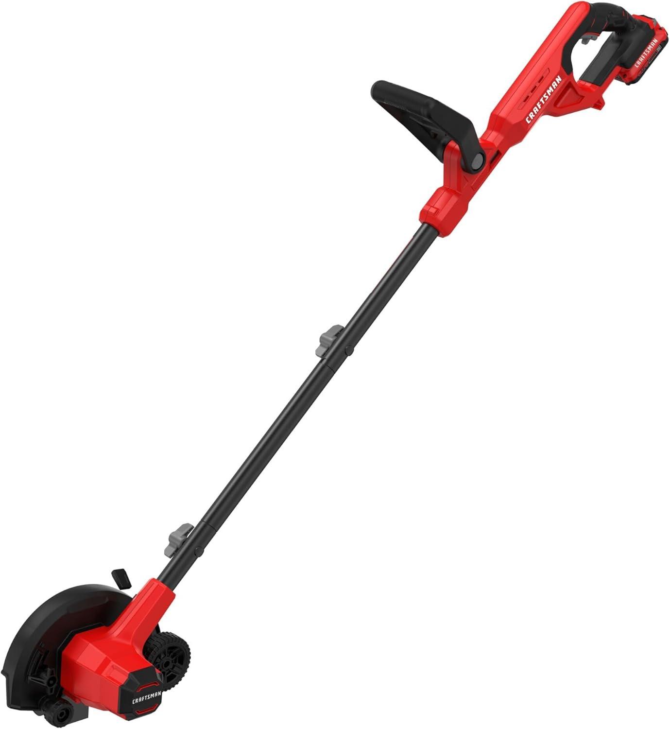 image:imageCRAFTSMAN 20V Edger Lawn Tool Cordless Trencher Bare Tool Only CMCED400BEdger Kit