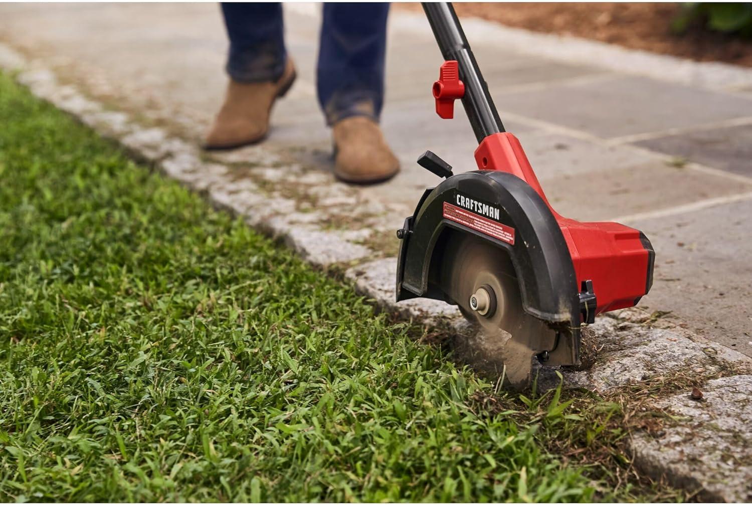 image:imageCRAFTSMAN 20V Edger Lawn Tool Cordless Trencher Bare Tool Only CMCED400BEdger Kit