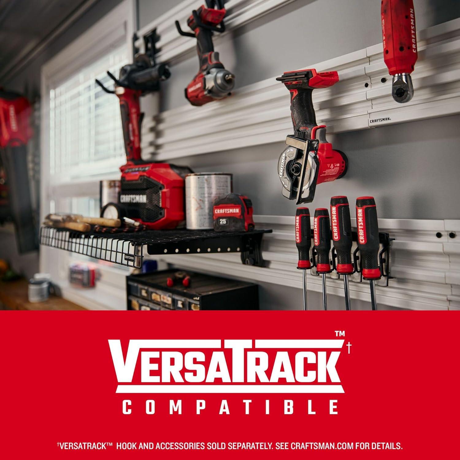 image:imageCRAFTSMAN 20V RP Cordless Drill Driver and Impact Driver Brushless 2Tool Power Tool Combo Kit LED Work Light Includes Battery and Charger CMCK2530C2