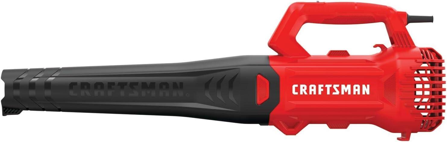 image:imageCRAFTSMAN Corded Leaf Blower Powerful Lightweight Handheld Axial Electric Blower 9 Amp CMEBL710Axial Blower
