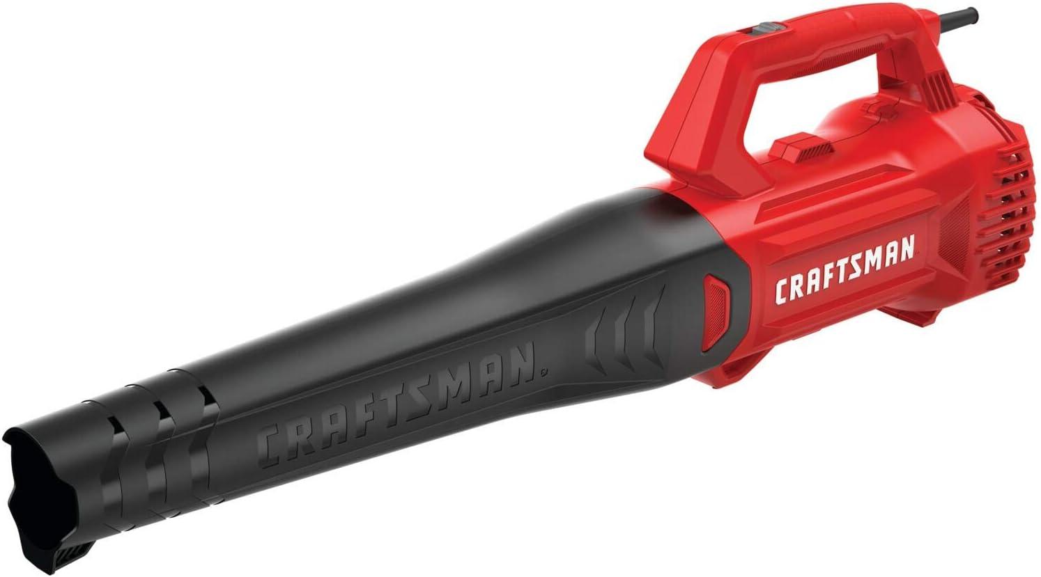 image:imageCRAFTSMAN Corded Leaf Blower Powerful Lightweight Handheld Axial Electric Blower 9 Amp CMEBL710Axial Blower