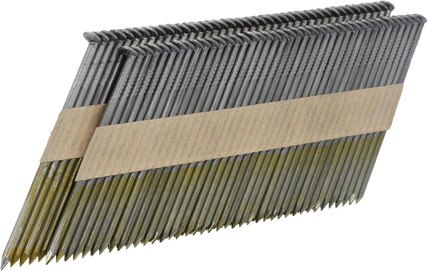 image:imageCRAFTSMAN Framing Nails Paper Collated Smooth 30 Degree 314 inch x 012 inch and 3 in x 012 inch 500 Qty Each CMFH30PP