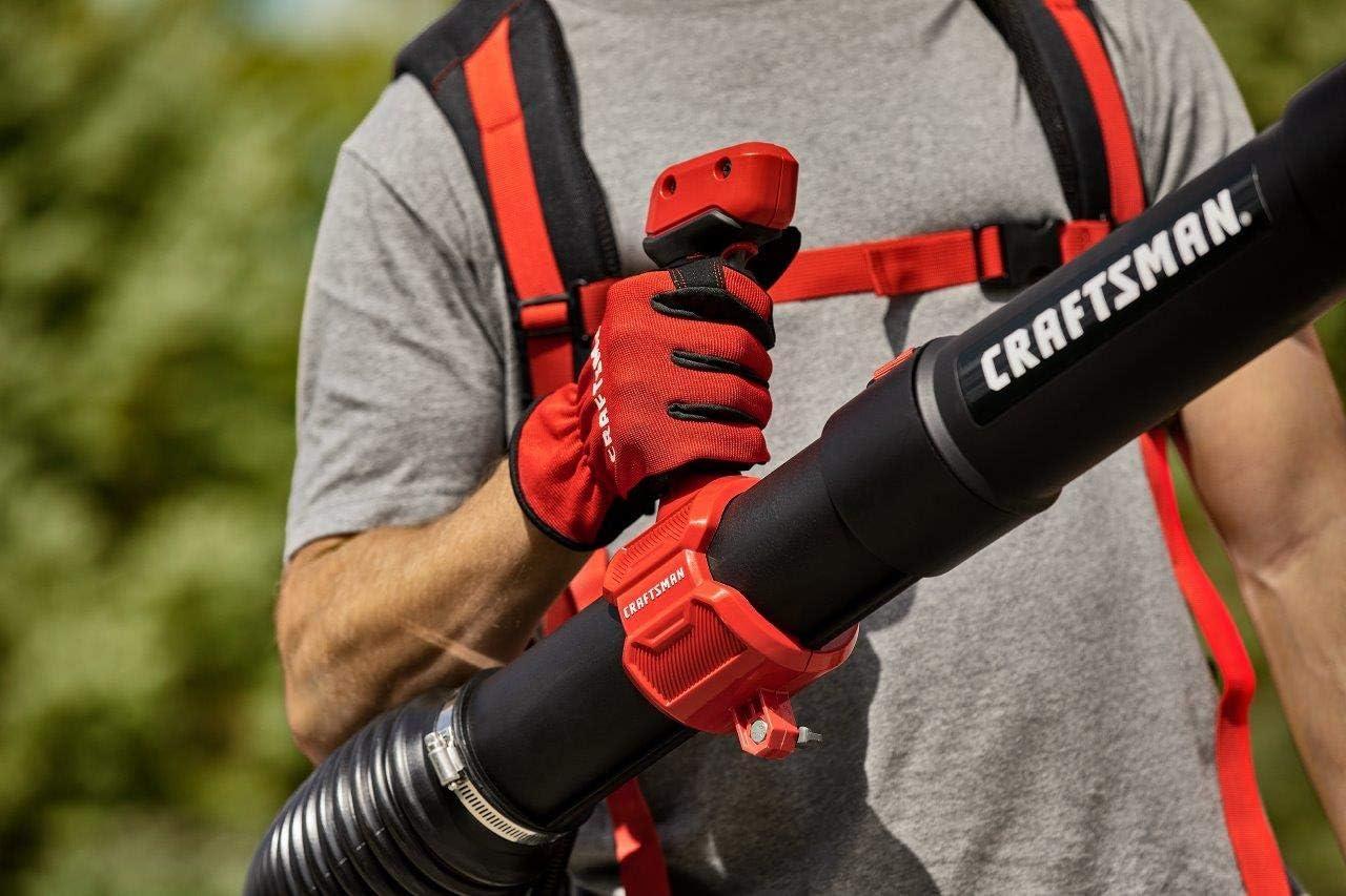 image:imageCRAFTSMAN Gas Powered Backpack Leaf Blower Lightweight Backpack Blower 220MPH 51cc 2Cycle CMXGAAMR51BPLeaf Blower