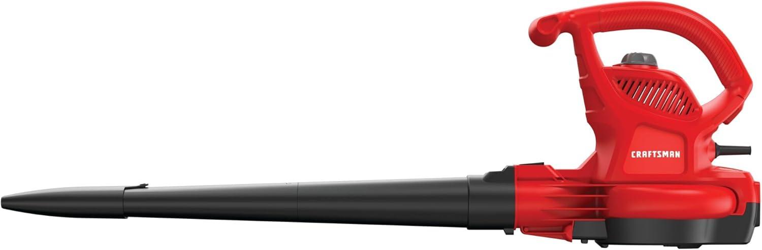 image:imageCRAFTSMAN Leaf Blower Leaf Vacuum and Mulcher 3in1 Backpack Blower Up to 230 MPH 12 Amp Corded Electric CMEBL700230 MPH BlowerVAC