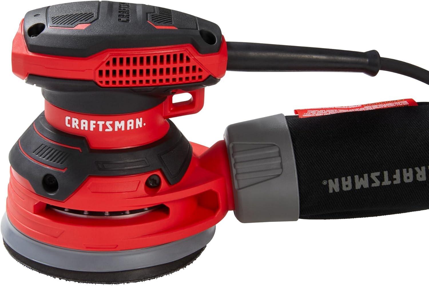 image:imageCRAFTSMAN Orbital Sander 5 inch 12000 OPM 3 Amp Corded CMEW231