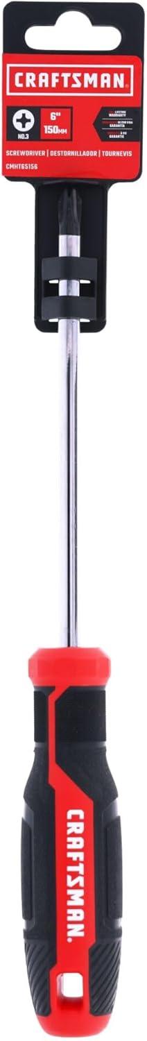 image:imageCRAFTSMAN Screwdriver PH3 x 6 in Phillips Head Magnetic Tip CMHT65156