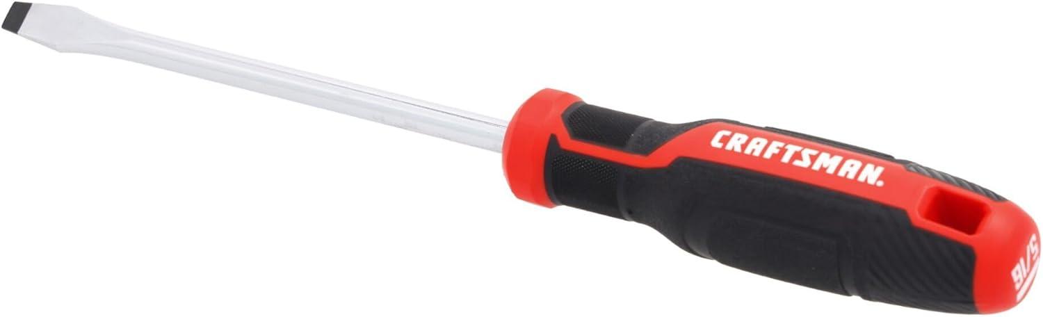 image:imageCRAFTSMAN Screwdriver SL516 in x 6 in Slotted Magnetic Tip Comfort Grip CMHT65165