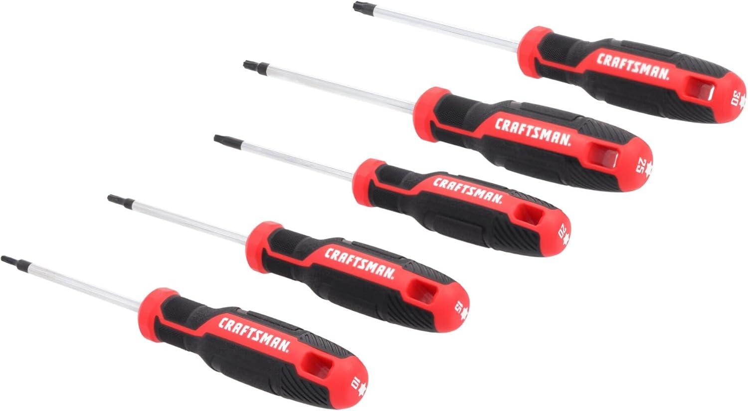 image:imageCRAFTSMAN Torx Screwdriver Set 5 PC Torx Tips CMHT65137