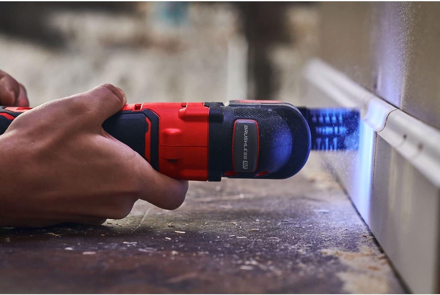 image:imageCRAFTSMAN V20 Cordless Oscillating Tool MultiTool Up to 19000 OPM Bare Tool Only CMCE565B