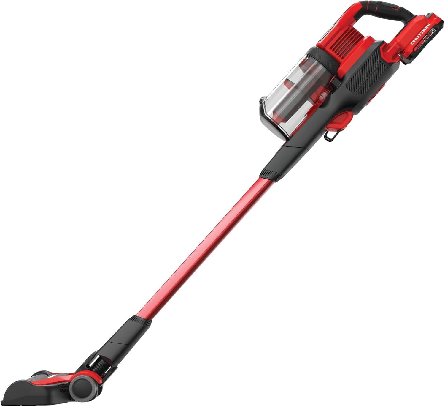 image:imageCRAFTSMAN V20 Cordless Stick Vacuum Kit Removable Battery Included CMCVS001D1V20 Cordless Stick Vacuum
