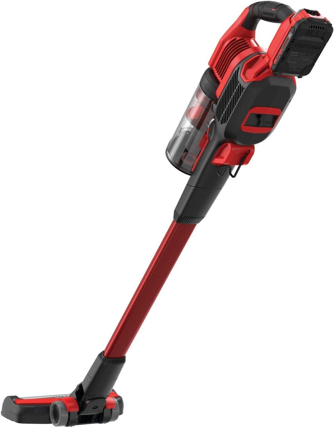 image:imageCRAFTSMAN V20 Cordless Stick Vacuum Kit Removable Battery Included CMCVS001D1V20 Cordless Stick Vacuum