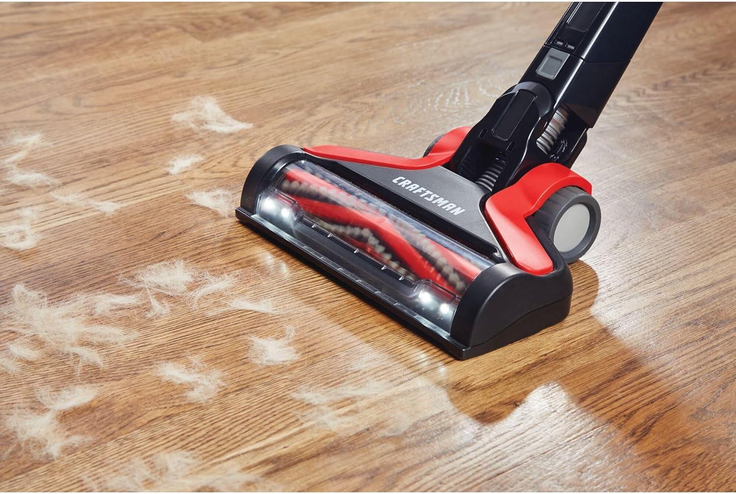 image:imageCRAFTSMAN V20 Cordless Stick Vacuum Kit Removable Battery Included CMCVS001D1V20 Cordless Stick Vacuum