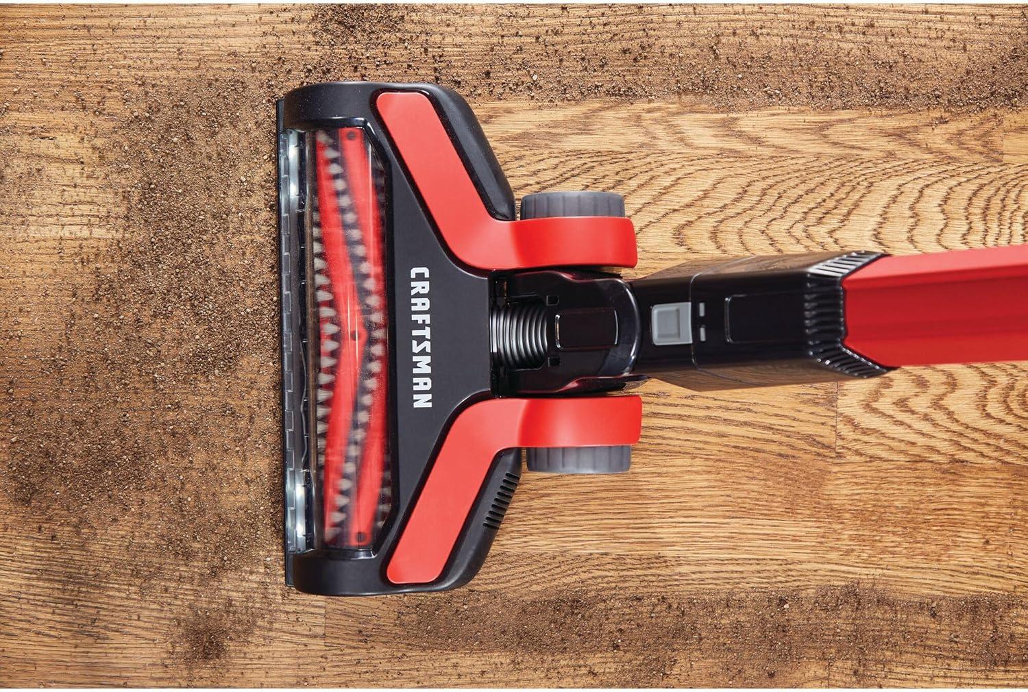 image:imageCRAFTSMAN V20 Cordless Stick Vacuum Kit Removable Battery Included CMCVS001D1V20 Cordless Stick Vacuum