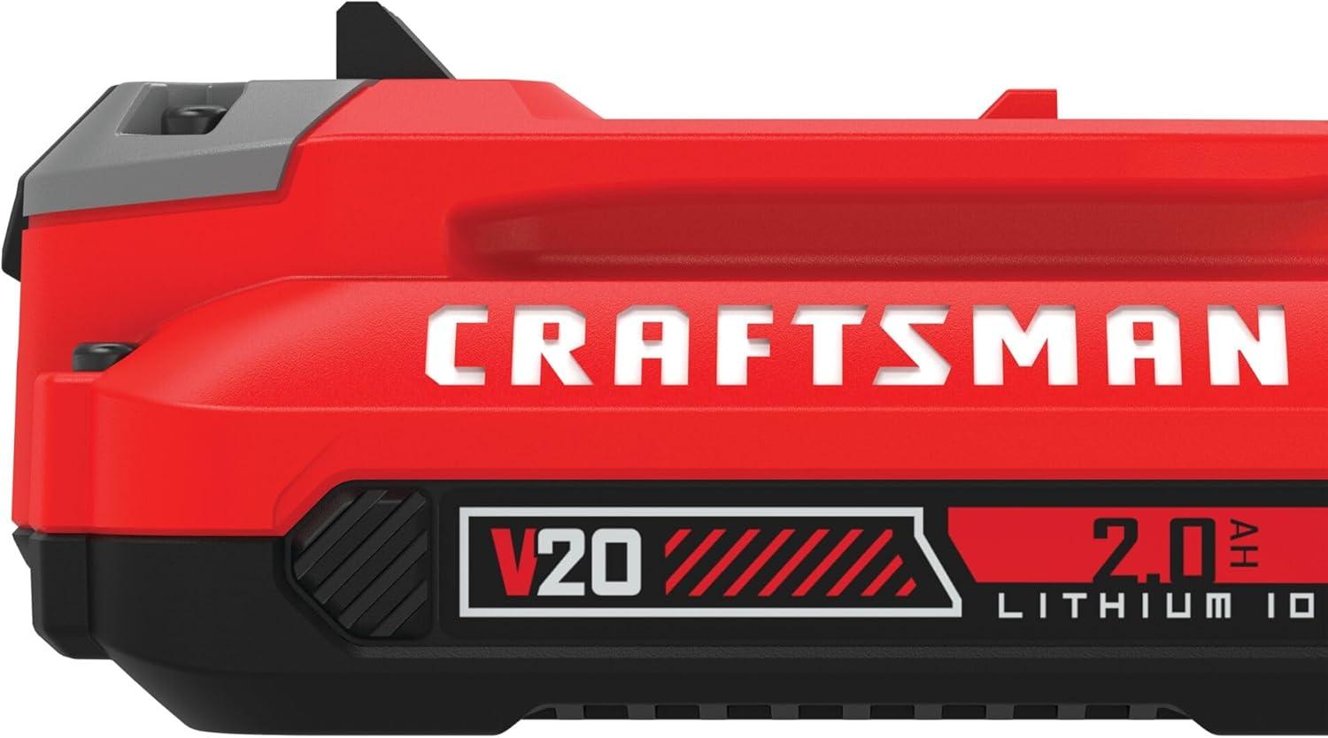 image:imageCRAFTSMAN V20 Lithium Ion Battery 20Amp Hour 2 Pack CMCB20222 20 AH Batteries