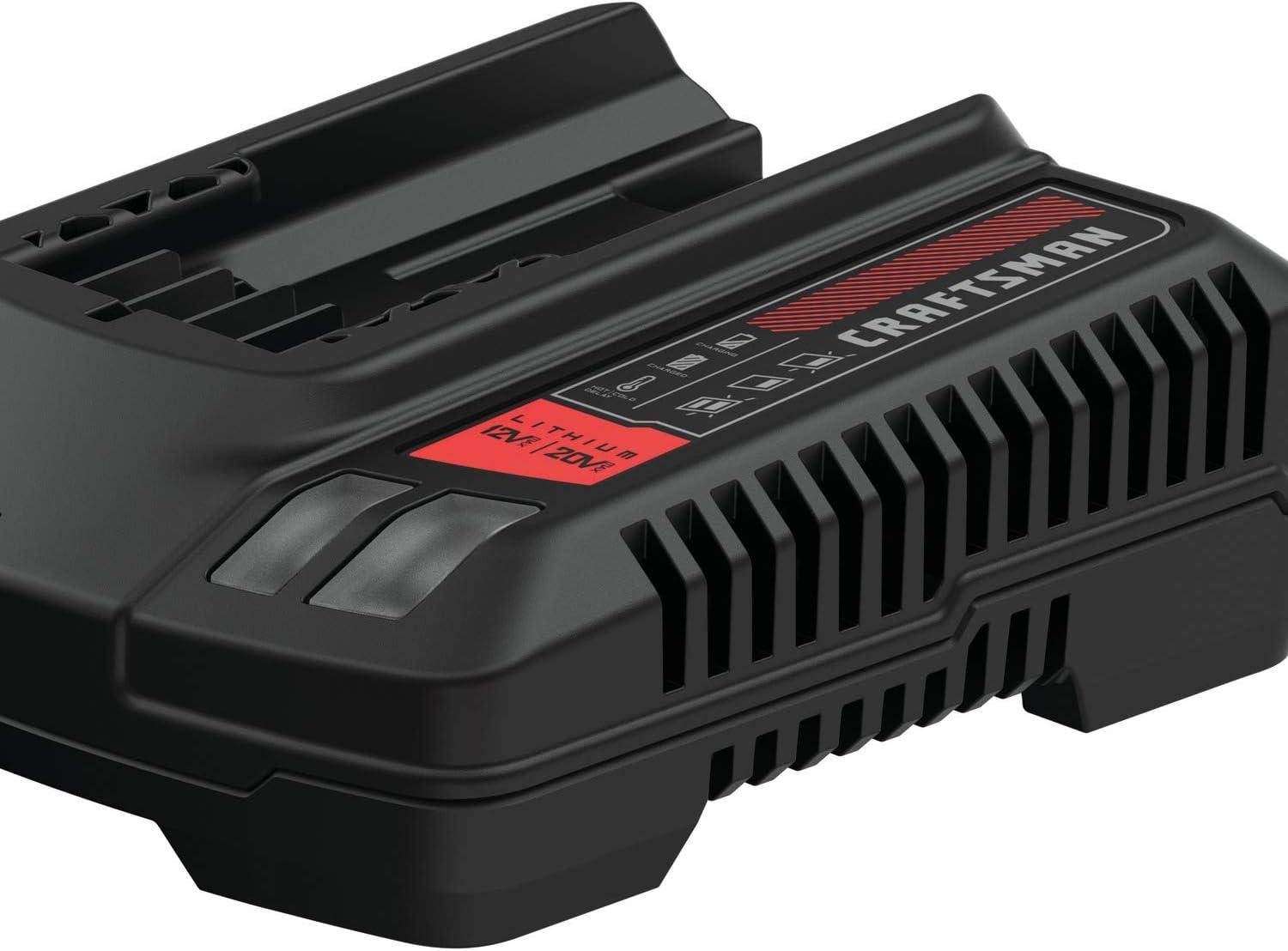 image:imageCRAFTSMAN V20 Lithium Ion Battery 20Amp Hour 2 Pack CMCB2022Starter Kit 2 20AH Batts Charger