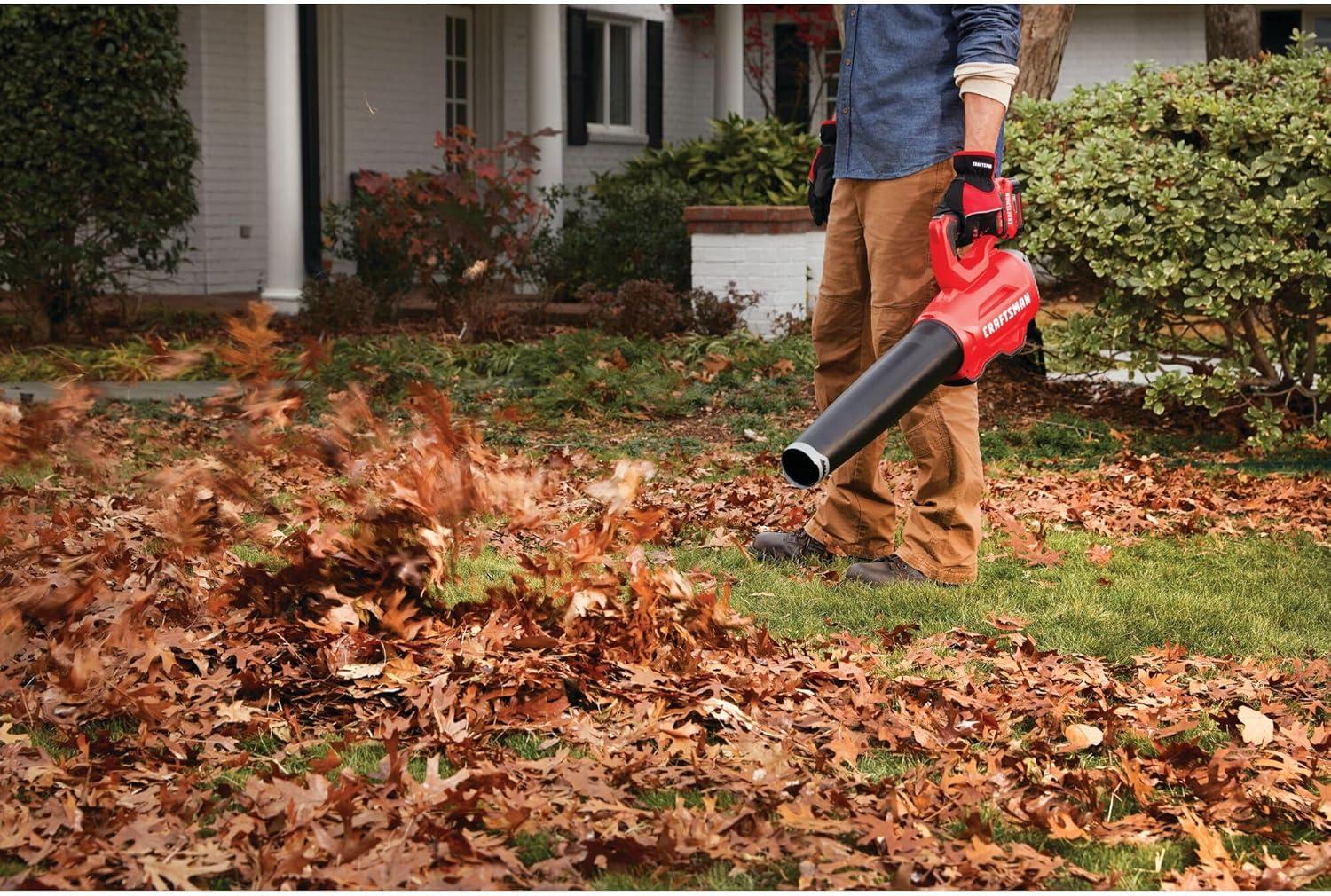 image:imageCRAFTSMAN V20 String Trimmer and Lawn Edger Kit with 4Ah Battery and Charger 13 in Cordless Weed Wacker with Up to 63 Minutes Runtime Lightweight CMCST901M120V Extended Runtime Trimmer Blower Kit