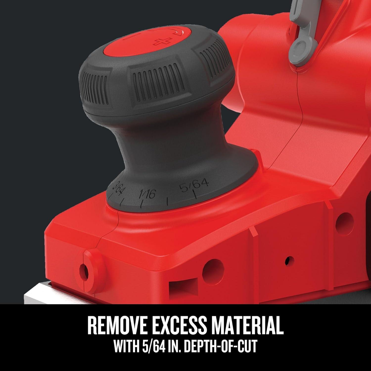 image:imageElectric Handheld Planer 6 AmpPlaner Kit