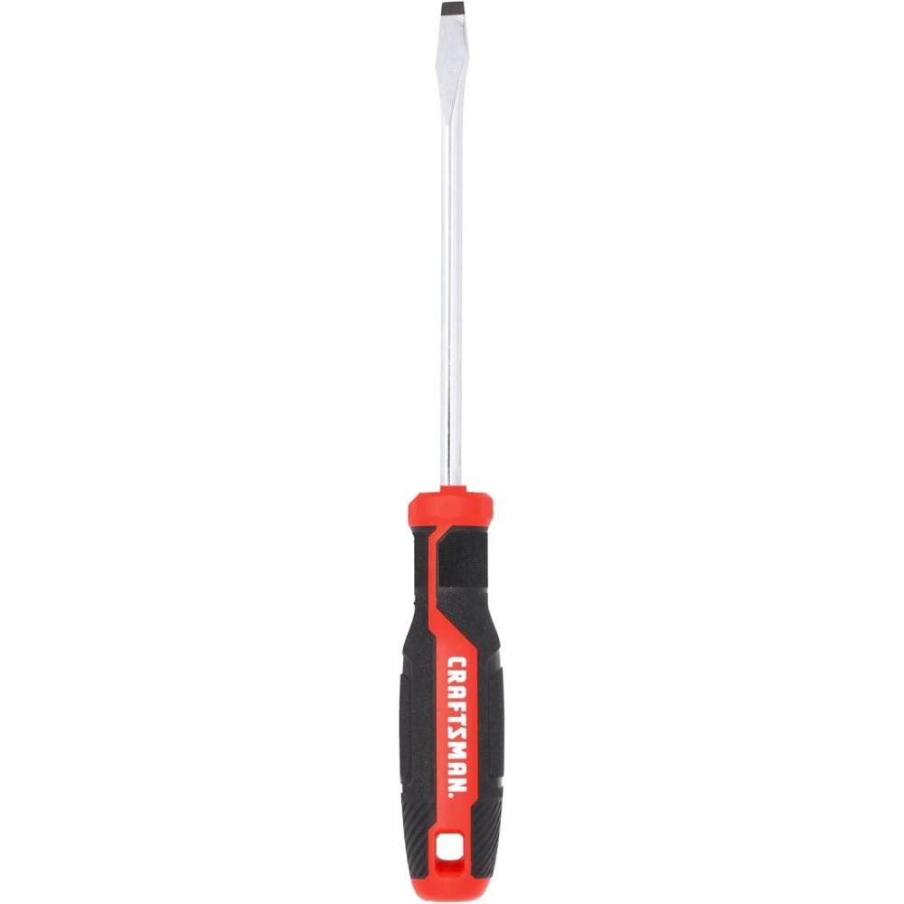 image:imageCRAFTSMAN Screwdriver SL516 in x 6 in Slotted Magnetic Tip Comfort Grip CMHT65165