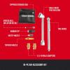 CRAFTSMAN 18-Piece Air Compressor Accessory Kit, Includes Blow Gun, Tire Inflator, Brass Fittings, and Storage Bag