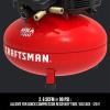 CRAFTSMAN Air Compressor, 6 Gallon, Pancake, Oil-Free with 13 Piece Accessory Kit (CMEC6150K)(Air Compressor w/ Accessory Kit)