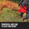 CRAFTSMAN Leaf Blower, Leaf Vacuum and Mulcher, 3-in-1 Backpack Blower, Up to 230 MPH, 12 Amp, Corded Electric (CMEBL700)(230 MPH Blower/VAC)