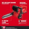 CRAFTSMAN Mini Chainsaw, 10 inch Mini Chainsaw Cordless, Electric Chain Saw, V20 Battery and Charger Included, Handheld Tree Trimmer Wood Cutter (CMCCS610D1)(2Ah Chainsaw Kit)