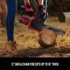 CRAFTSMAN Mini Chainsaw, 10 inch Mini Chainsaw Cordless, Electric Chain Saw, V20 Battery and Charger Included, Handheld Tree Trimmer Wood Cutter (CMCCS610D1)(4Ah Chainsaw Kit)