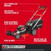 CRAFTSMAN Push Mower 15 in, 2 x 4 Ah V20 Batteries and 2 Chargers Included, Up to 45 Min of Runtime, Lightweight, Easy to Maneuver Electric Lawn Mower Cordless with Grass Bag (CMCMWP120M2)(21″ Deck with 2X 9Ah Batteries)