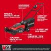 CRAFTSMAN Push Mower 15 in, 2 x 4 Ah V20 Batteries and 2 Chargers Included, Up to 45 Min of Runtime, Lightweight, Easy to Maneuver Electric Lawn Mower Cordless with Grass Bag (CMCMWP120M2)(20″ Deck with 2X 5Ah Batteries)