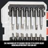 CRAFTSMAN Screwdriver Bit Set, 47-Piece, Includes Bit Tips and Power Bits, Nut Driver Set, Socket Adapters, Compatible with Versa-Track (CMAF1247)(47 pc.)