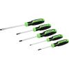 CRAFTSMAN Screwdriver Set 5 PC High Visibility Handles, Magnetic Tips (CMHT65135)