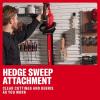 CRAFTSMAN V20 22 in. Hedge Trimmer Cordless with 2Ah Battery and Charger, Lightweight Brushless RP Bush Trimmer with Hedge Sweep Attachment, Longer Runtime, Up to 2X More Power (CMCHT830D1)(NEW 20V Brushless Trimmer Kit)