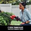 CRAFTSMAN V20 22 in. Hedge Trimmer Cordless with 2Ah Battery and Charger, Lightweight Brushless RP Bush Trimmer with Hedge Sweep Attachment, Longer Runtime, Up to 2X More Power (CMCHT830D1)(20V Mini Trimmer Kit)