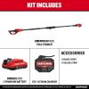 CRAFTSMAN V20 8 FT Cordless Pole Saw, 2 Ah Battery and Charger Included, Tree Pruner, Pivoting Head, Rust Resistant Alloy Steel Blades (CMCPPR320D1)