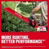 CRAFTSMAN V20 Brushless RP 22 in. Cordless Hedge Trimmer, Lightweight Bush Trimmer with Hedge Sweep Attachment, Up to 2X Power, Longer Runtime, Tool Only (CMCHT830B)