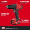 CRAFTSMAN V20 Cordless 4-Tool Power Tool Combo Kit with 2 Batteries and Charger (CMCK400D2)