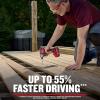 CRAFTSMAN V20 Cordless Brushless Impact Driver Set, 1/4 Impact Driver, Includes 2 Batteries and Charger (CMCF830D2)