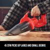 CRAFTSMAN V20 Cordless Hand Vacuum, 45 CFM, 2 Stage Filtration System with Filter, Bare Tool Only (CMCVH001B)(Bare Tool)