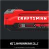 CRAFTSMAN V20 Lithium Ion Battery, 2.0-Amp Hour, 2 Pack (CMCB202-2)(Starter Kit: (2) 2.0AH Batts & Charger)