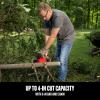 CRAFTSMAN V20 Mini Cordless Chainsaw, Pruning Saw, 6″ Chain, Small Handheld Chainsaw, 2Ah Battery and Charger Included, Tree Trimming and Pruning, Compact and Lightweight (CMCCS320D1)(Pruning Saw)