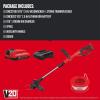 CRAFTSMAN V20 String Trimmer and Lawn Edger Kit with 4Ah Battery and Charger, 13 in. Cordless Weed Wacker with Up to 63 Minutes Runtime, Lightweight (CMCST901M1)(20V Trimmer Kit)