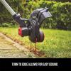 CRAFTSMAN V20 String Trimmer and Lawn Edger Kit with 4Ah Battery and Charger, 13 in. Cordless Weed Wacker with Up to 63 Minutes Runtime, Lightweight (CMCST901M1)(20V Trimmer Kit)