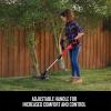 CRAFTSMAN V20 String Trimmer and Lawn Edger Kit with 4Ah Battery and Charger, 13 in. Cordless Weed Wacker with Up to 63 Minutes Runtime, Lightweight (CMCST901M1)(20V Trimmer Kit)