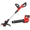 CRAFTSMAN V20 String Trimmer and Lawn Edger Kit with 4Ah Battery and Charger, 13 in. Cordless Weed Wacker with Up to 63 Minutes Runtime, Lightweight (CMCST901M1)(20V Extended Runtime Trimmer + Blower Kit)