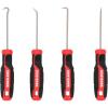 CRAFTSMAN 4 Pc Hook and Pick Set, Straight Pick, Full 180, 90 and Small Angle 35 Degree Hook (CMHT65134)