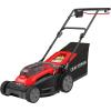 CRAFTSMAN Push Mower 15 in, 2 x 4 Ah V20 Batteries and 2 Chargers Included, Up to 45 Min of Runtime, Lightweight, Easy to Maneuver Electric Lawn Mower Cordless with Grass Bag (CMCMWP120M2)(NEW 15″ Deck with 2X 4Ah Batteries)