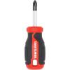 CRAFTSMAN Screwdriver PH2 x 1.5 in. Compact Phillips Head, Easy Grip (CMHT65149)