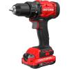 CRAFTSMAN V20 1/2 in Cordless Drill Set With 2.0 Ah Battery, Charger and Double Ended Bit, LED Light, Long Runtime, Ergonomic Power Drill Driver (CMCD702D1)