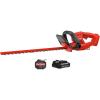 CRAFTSMAN V20 22 in. Hedge Trimmer Cordless with 2Ah Battery and Charger, Lightweight Brushless RP Bush Trimmer with Hedge Sweep Attachment, Longer Runtime, Up to 2X More Power (CMCHT830D1)(20V Trimmer Kit)